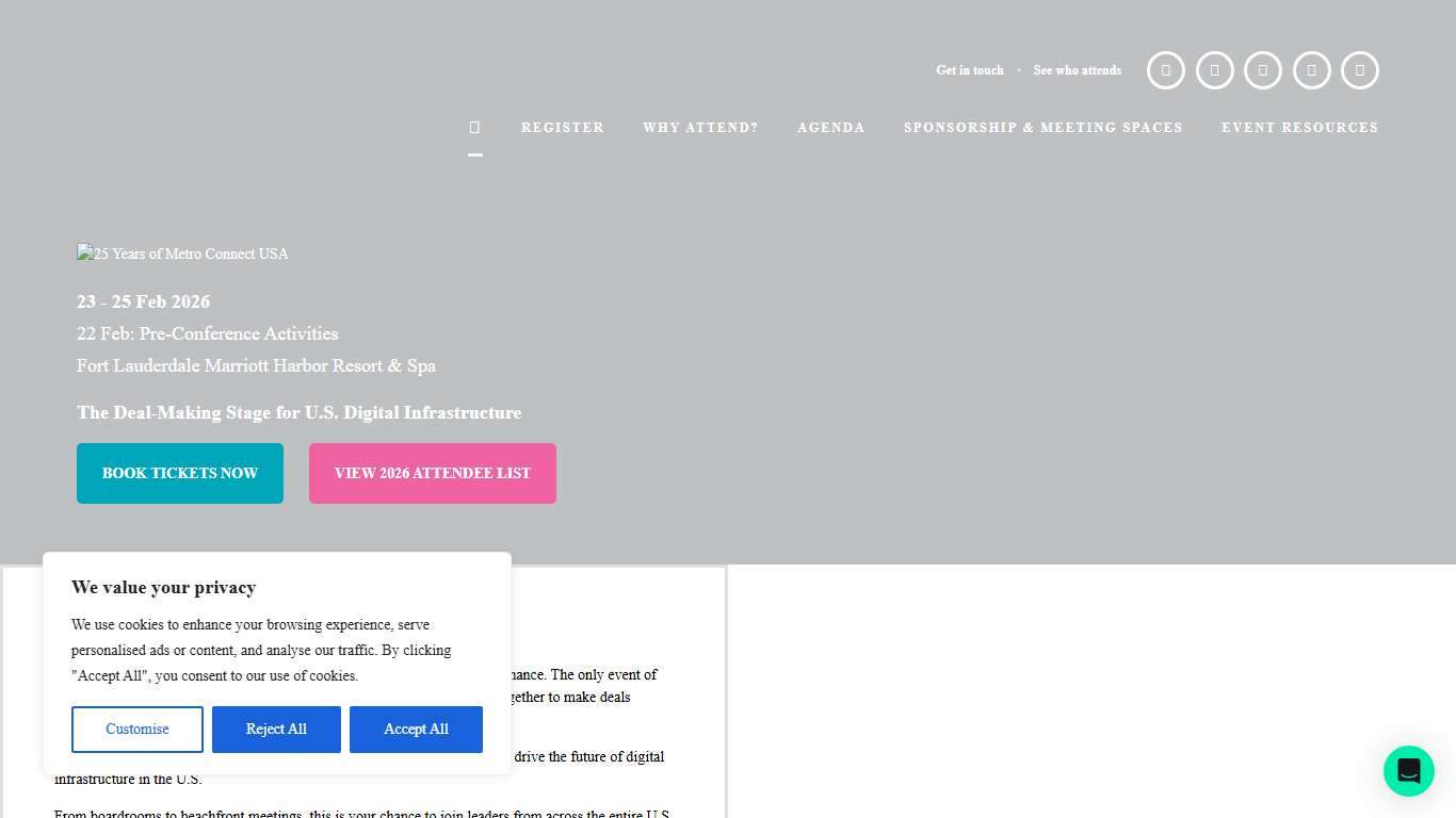 Metro Connect USA 2026